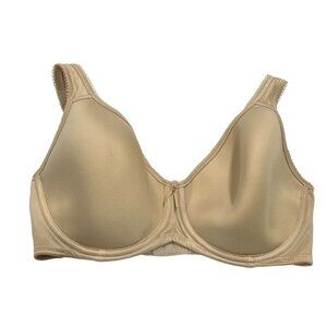 Wacoal Basic Beauty Underwire Bra Style 855192 Size 34DDD Beige Comfortable